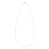 Personalized Classic 2 Birthstone Necklace in 14k Gold (Centered) sold by Haverhill