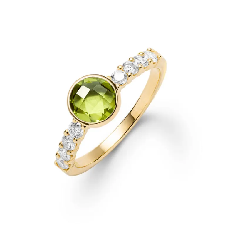 Personalized Rosecliff Grand Ring in 14k Gold sold by Haverhill
