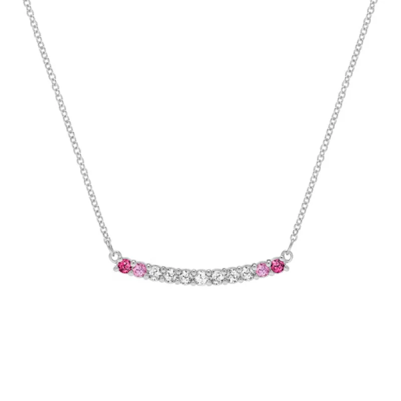 Personalized Rosecliff Bar Necklace in 14k Gold sold by Haverhill