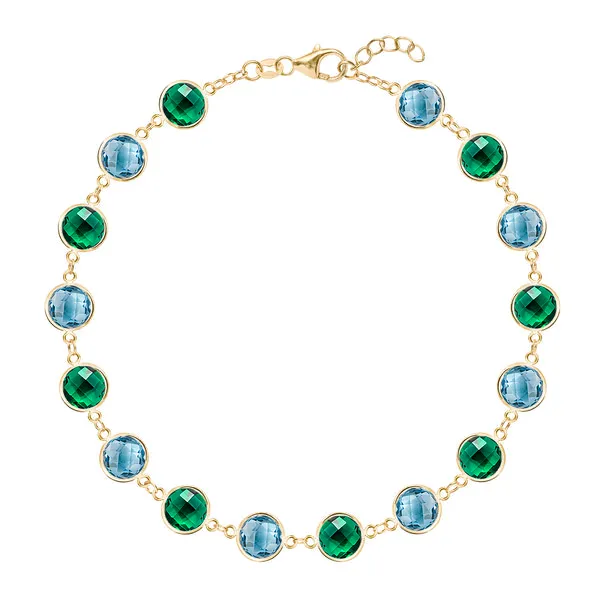 Personalized Newport Grand Bracelet in 14k Gold sold by Haverhill