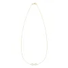 Personalized Grand 2 Connected Birthstone Necklace in 14k Gold sold by Haverhill