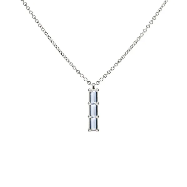 Personalized Providence 3 Birthstone Pendant in 14k Gold sold by Haverhill