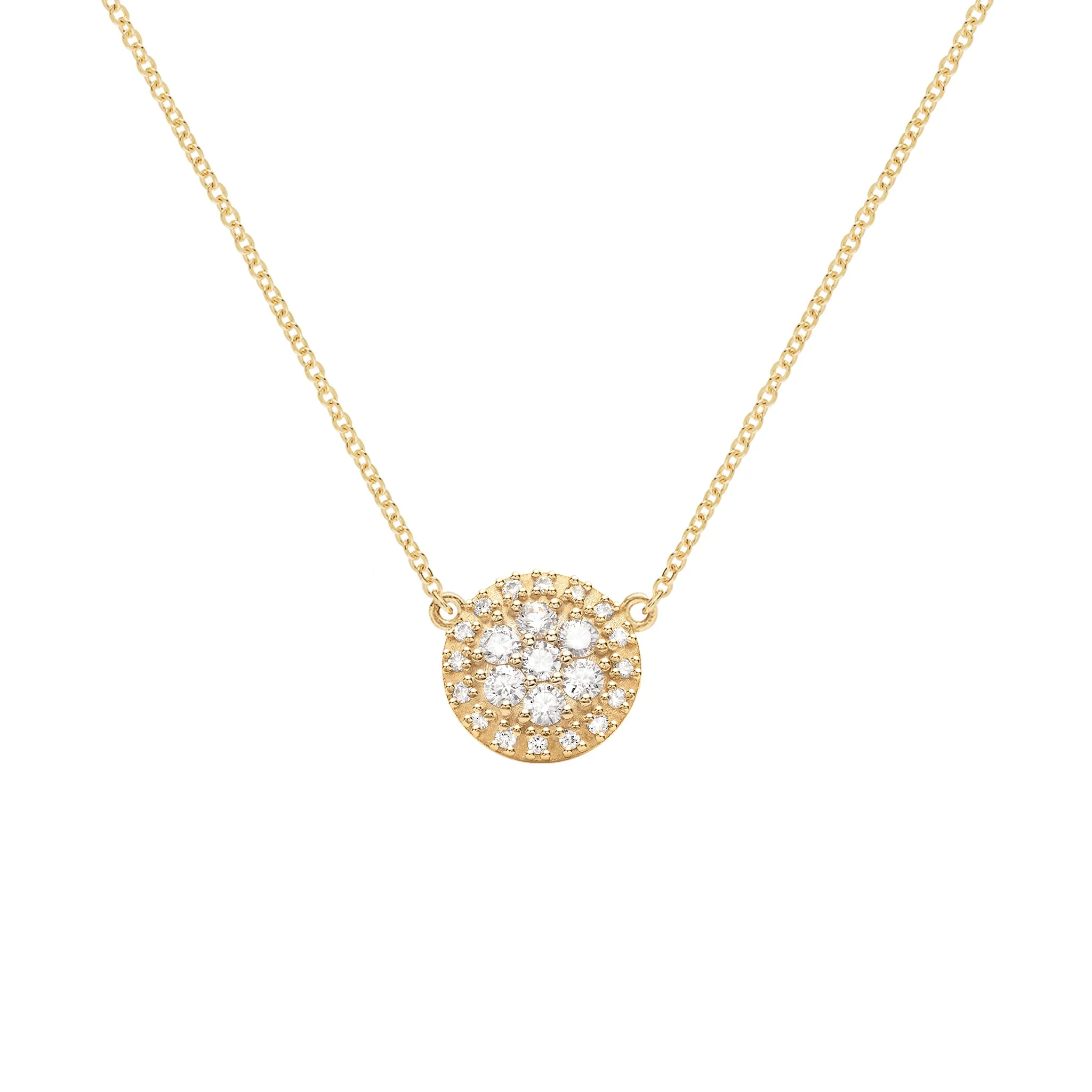 Palmer Diamond Necklace in Solid 14k Gold sold by Haverhill