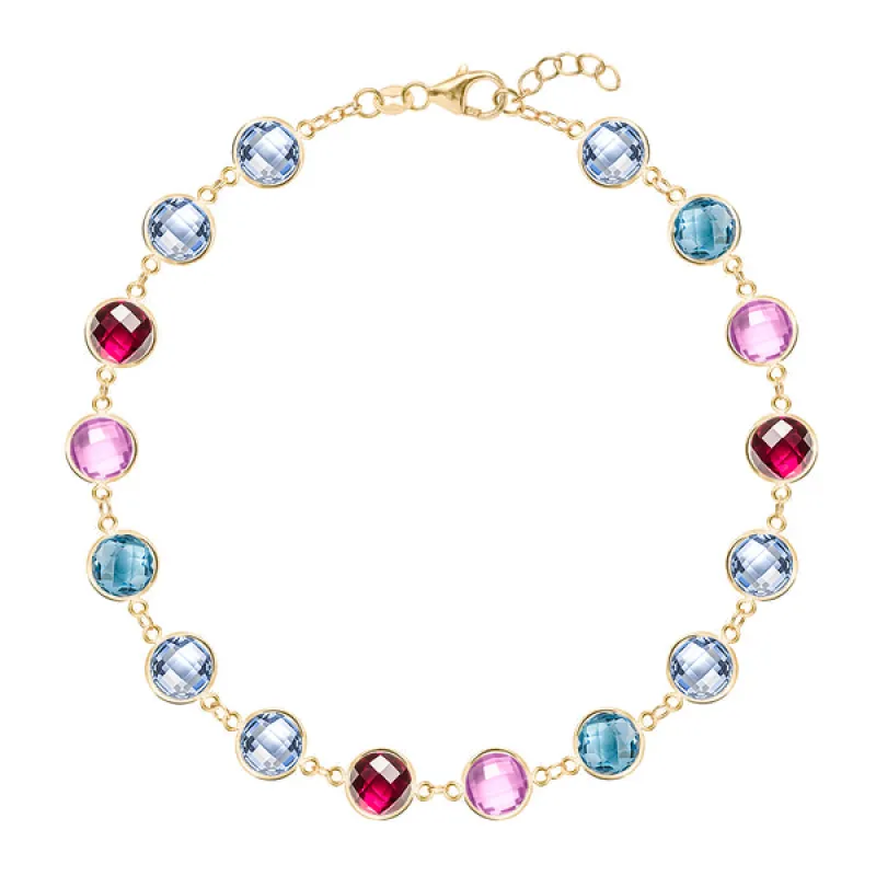 Personalized Newport Grand Bracelet in 14k Gold sold by Haverhill