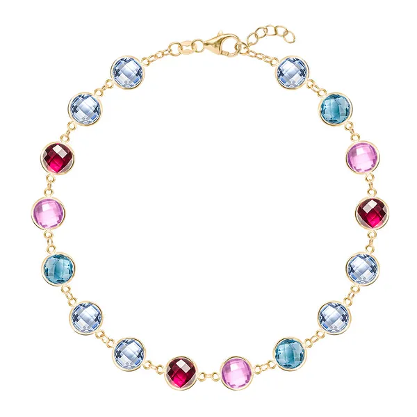 Personalized Newport Grand Bracelet in 14k Gold sold by Haverhill