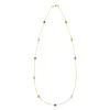 Personalized Bayberry Birthstone Cross Necklace in 14k Gold sold by Haverhill