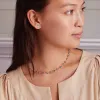 Personalized Newport Grand Necklace in 14k Gold sold by Haverhill