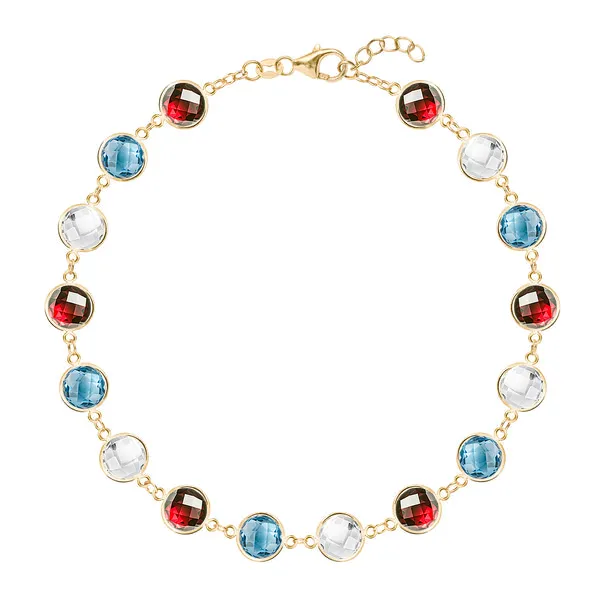 Personalized Newport Grand Bracelet in 14k Gold sold by Haverhill