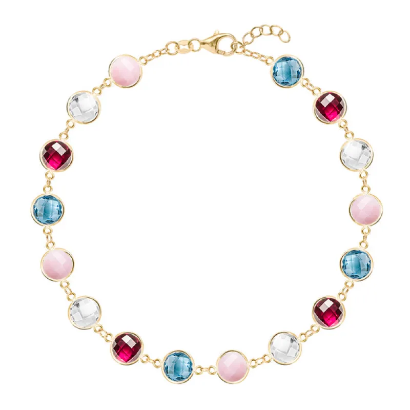 Personalized Newport Grand Bracelet in 14k Gold sold by Haverhill
