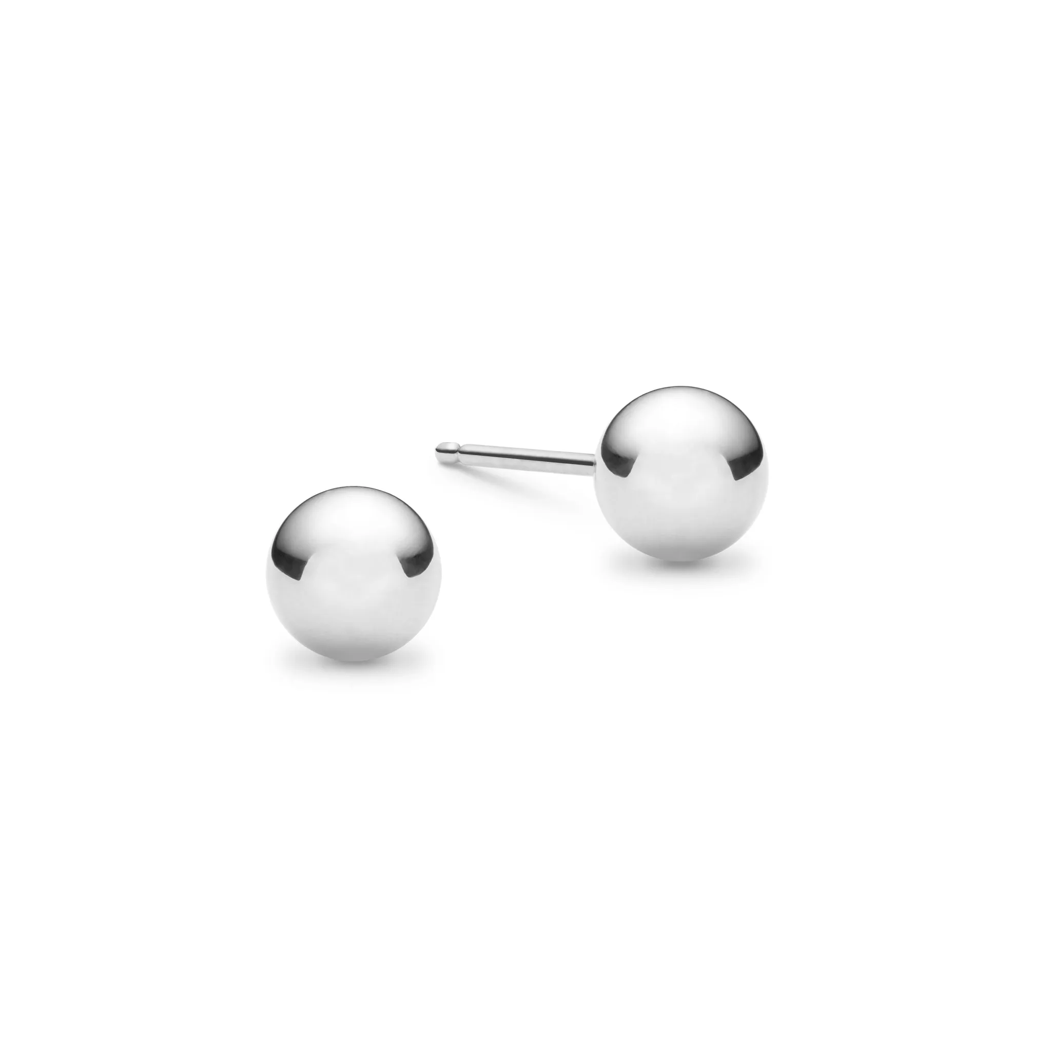 Bristol Stud Earrings in 14k White Gold sold by Haverhill