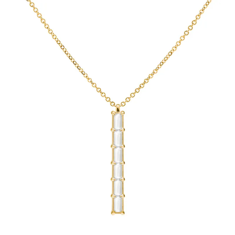 Personalized Providence 6 Birthstone Pendant in 14k Gold sold by Haverhill