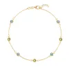 Personalized Classic 7 Birthstone Bracelet in 14k Gold sold by Haverhill