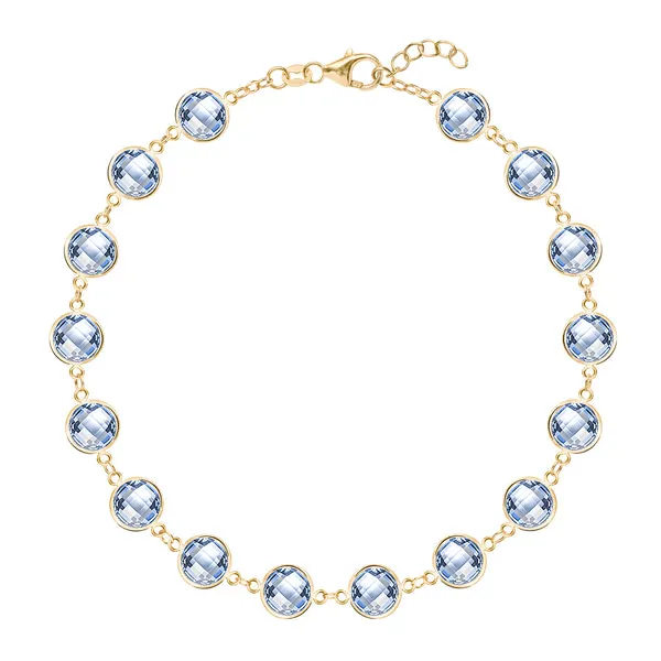 Personalized Newport Grand Bracelet in 14k Gold sold by Haverhill