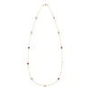Personalized Bayberry Birthstone Cross Necklace in 14k Gold sold by Haverhill