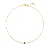 Personalized Classic 1 Birthstone Bracelet in 14k Gold sold by Haverhill