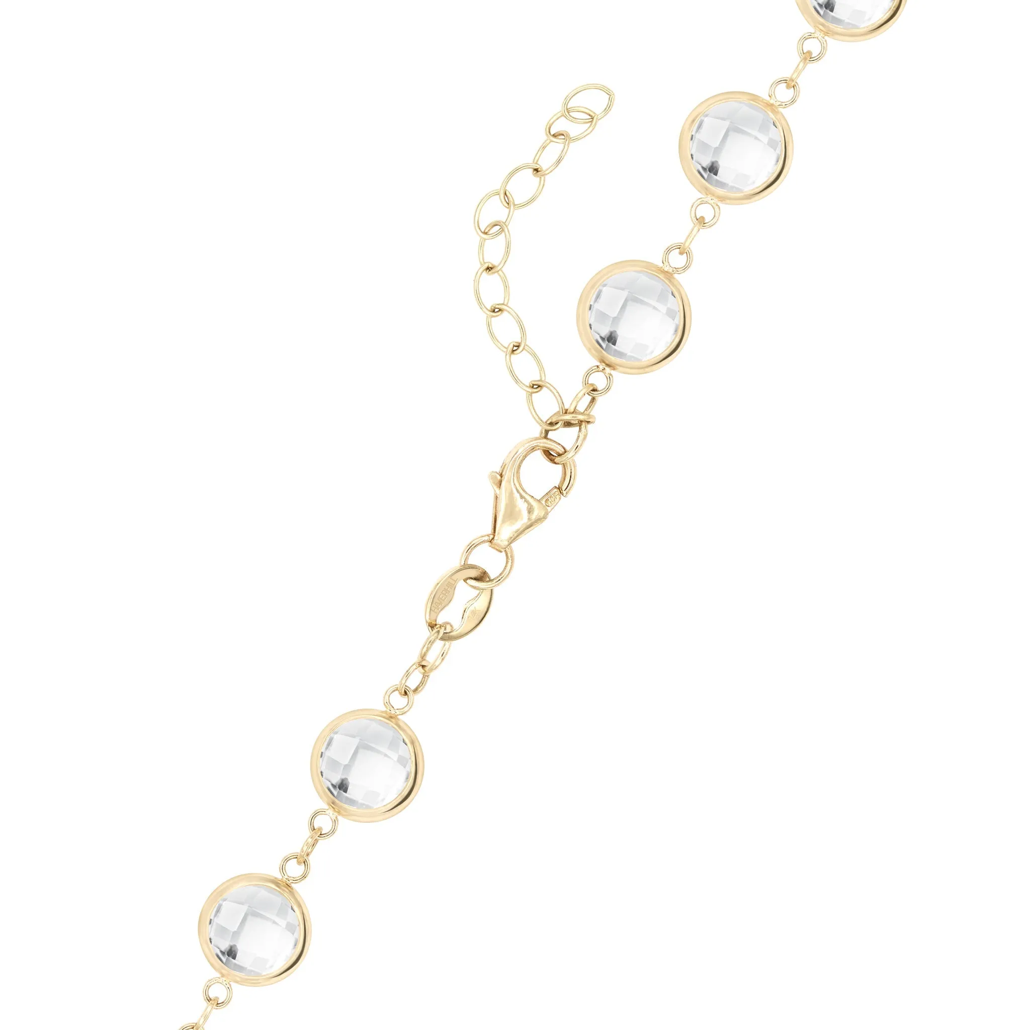 Personalized Newport Grand Necklace in 14k Gold sold by Haverhill product image thumbnail 4
