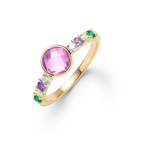 Personalized Rosecliff Grand Ring in 14k Gold sold by Haverhill