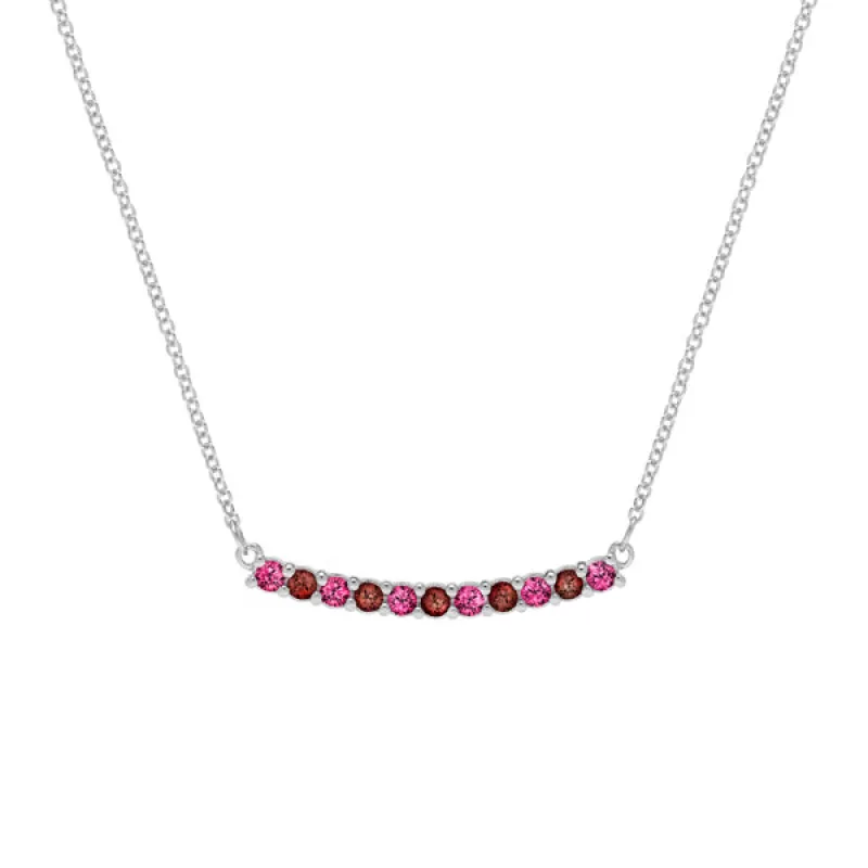 Personalized Rosecliff Bar Necklace in 14k Gold sold by Haverhill