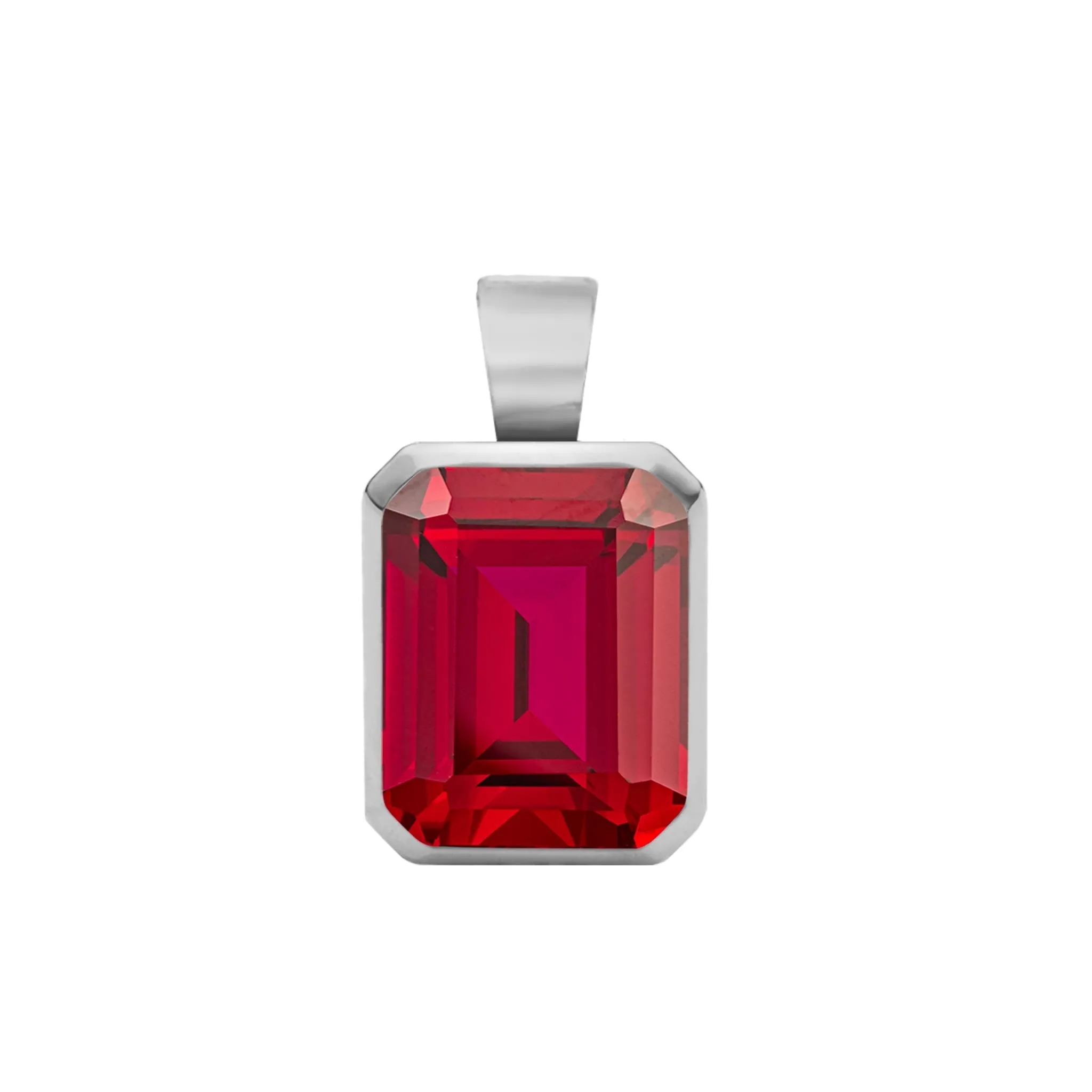 Warren Ruby Pendant in 14k Gold (July) sold by Haverhill product image thumbnail 5