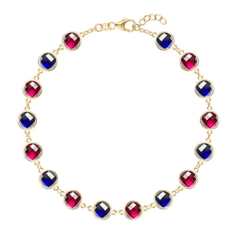 Personalized Newport Grand Bracelet in 14k Gold sold by Haverhill