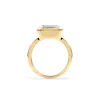 Personalized Warren Horizontal Birthstone Ring in 14k Gold sold by Haverhill