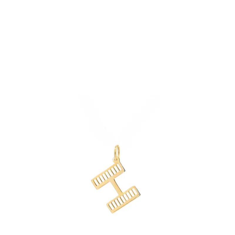 Personalized Essex Letter Pendant in 14k Gold sold by Haverhill