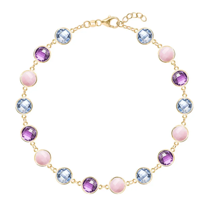 Personalized Newport Grand Bracelet in 14k Gold sold by Haverhill