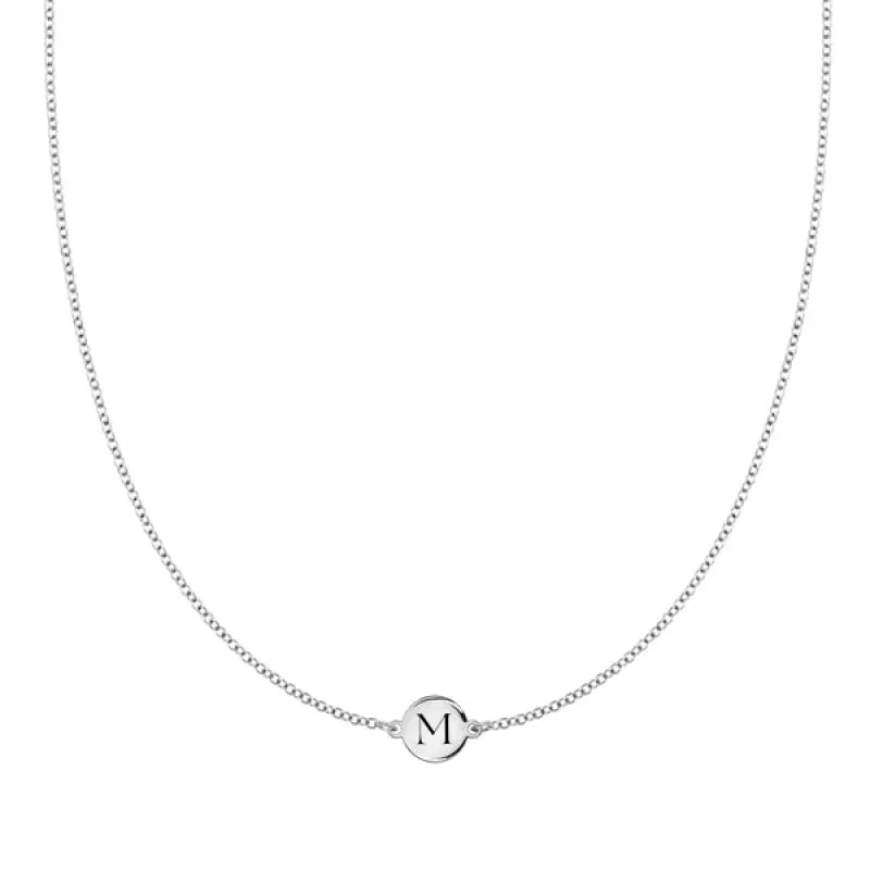 Personalized 1 Letter Necklace in 14k Gold sold by Haverhill