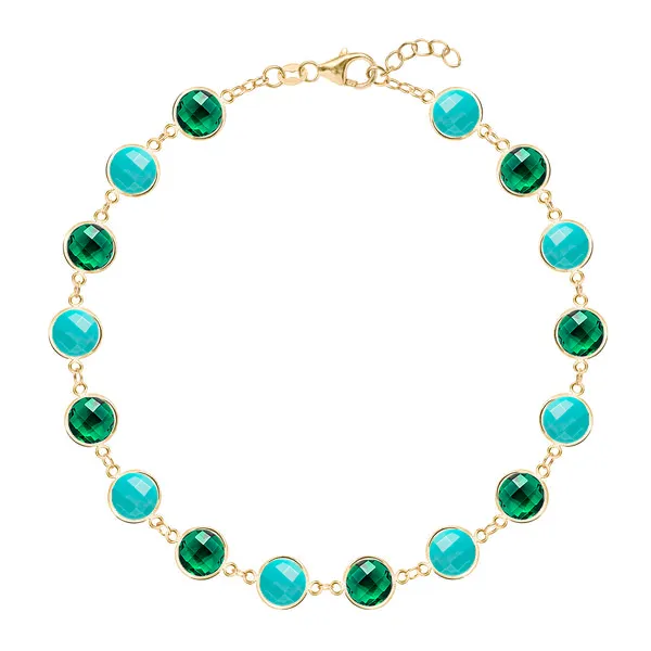 Personalized Newport Grand Bracelet in 14k Gold sold by Haverhill