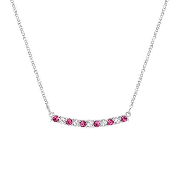 Personalized Rosecliff Bar Necklace in 14k Gold sold by Haverhill