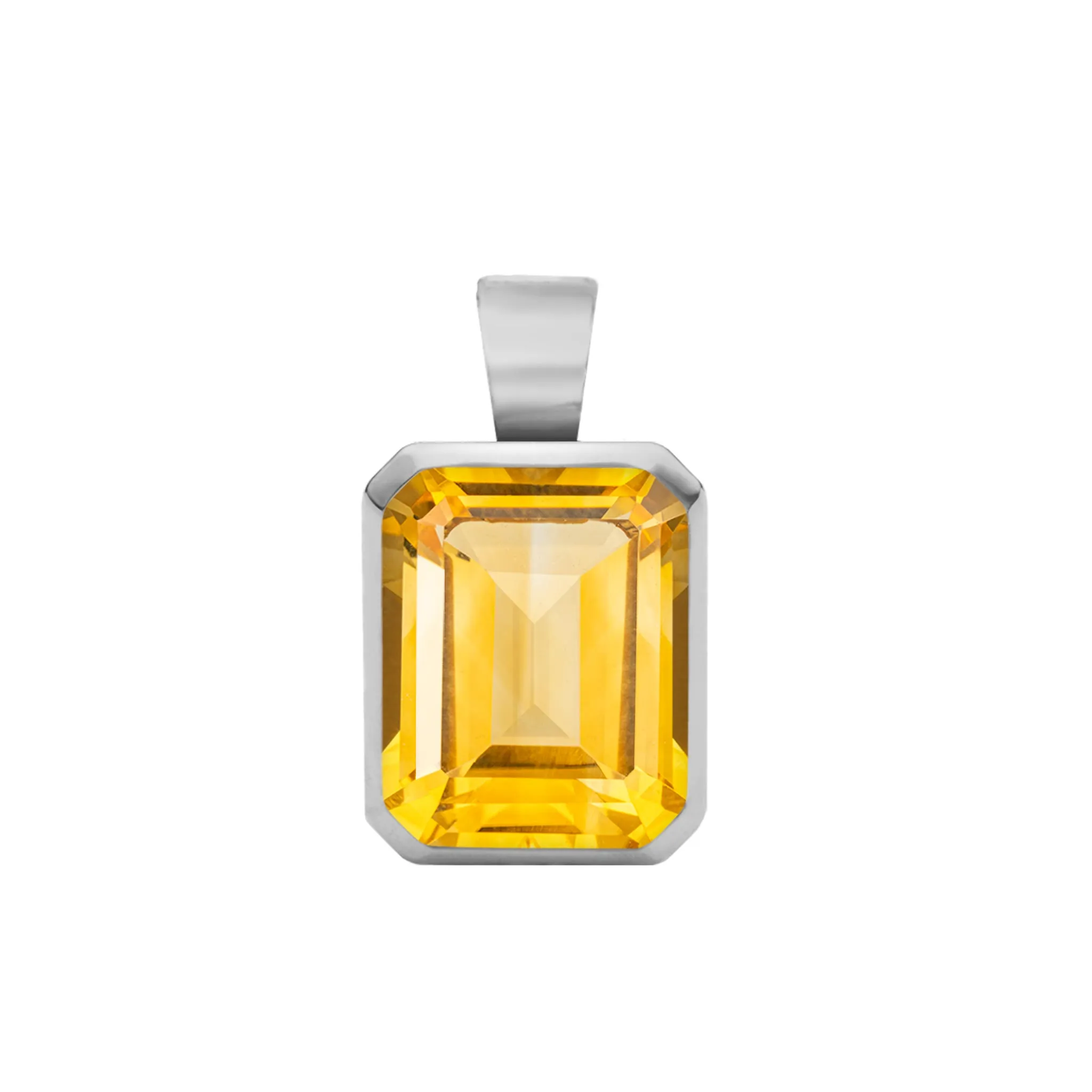 Warren Citrine Pendant in 14k Gold (November) sold by Haverhill product image thumbnail 5