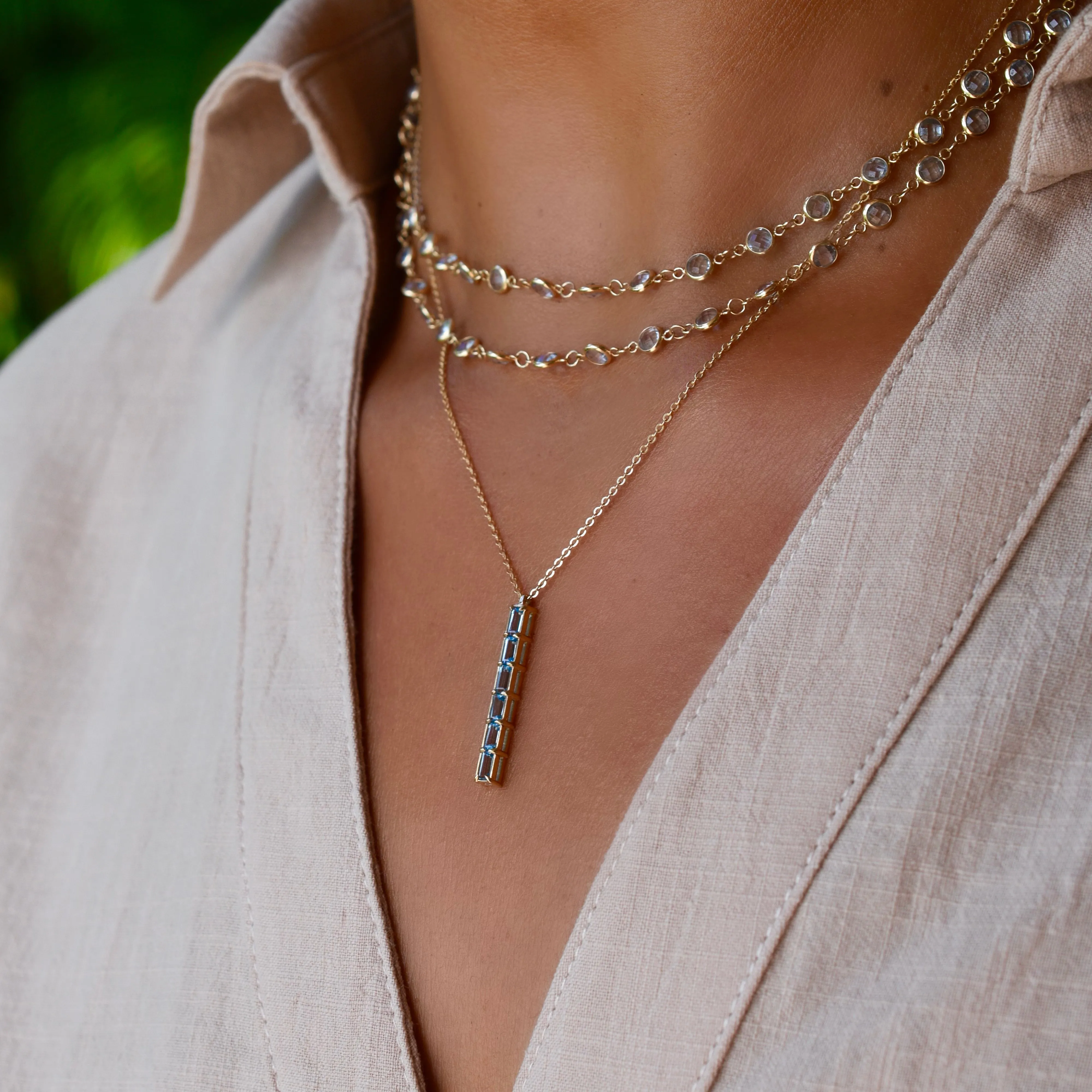 Providence 6 Nantucket Blue Topaz Pendant in 14k Gold (December) sold by Haverhill product image thumbnail 3