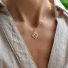 Essex Letter B Pendant in 14k Gold sold by Haverhill