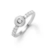 Personalized Rosecliff Letter Ring in 14k Gold sold by Haverhill