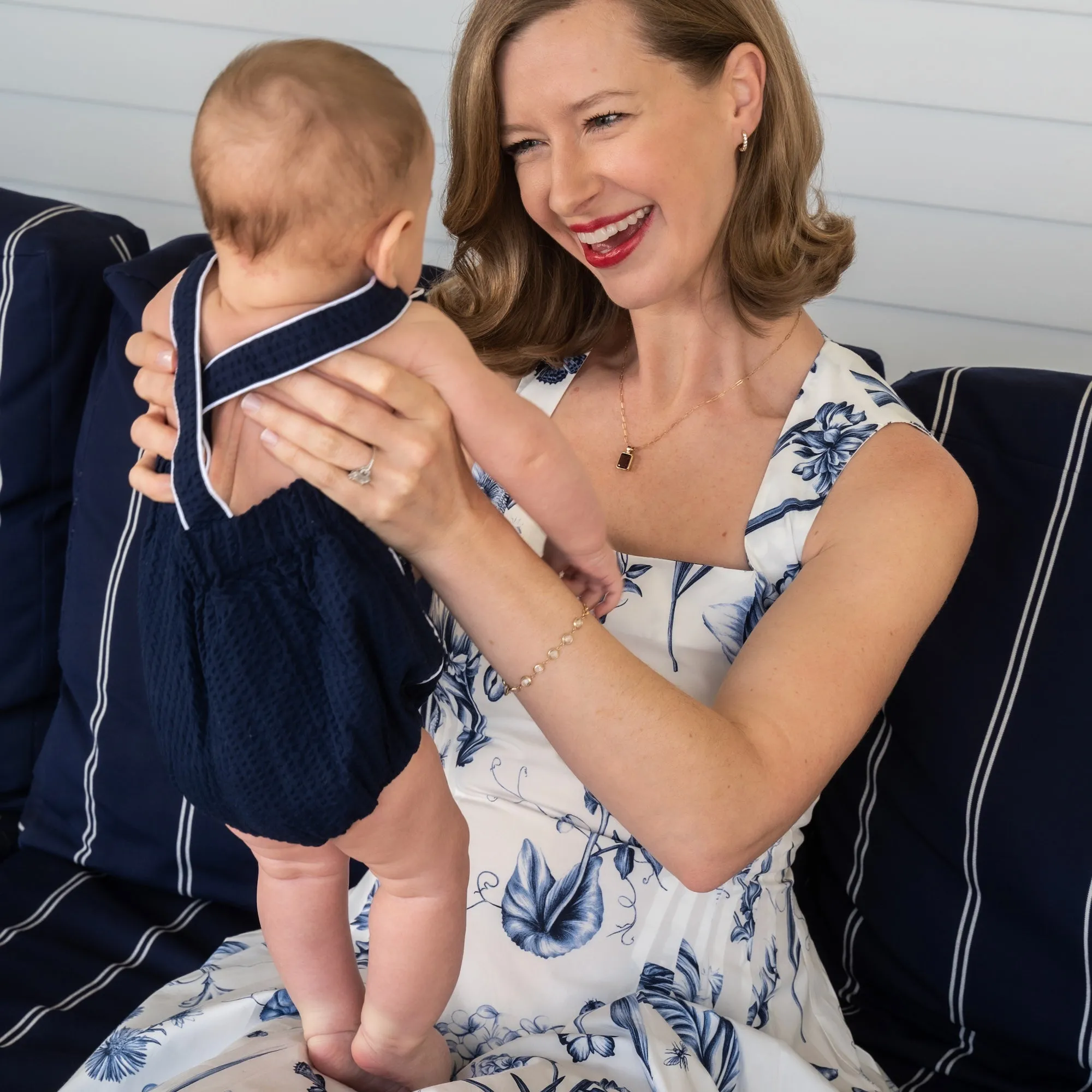 Personalized Warren Birthstone Pendant in 14k Gold sold by Haverhill product image thumbnail 2