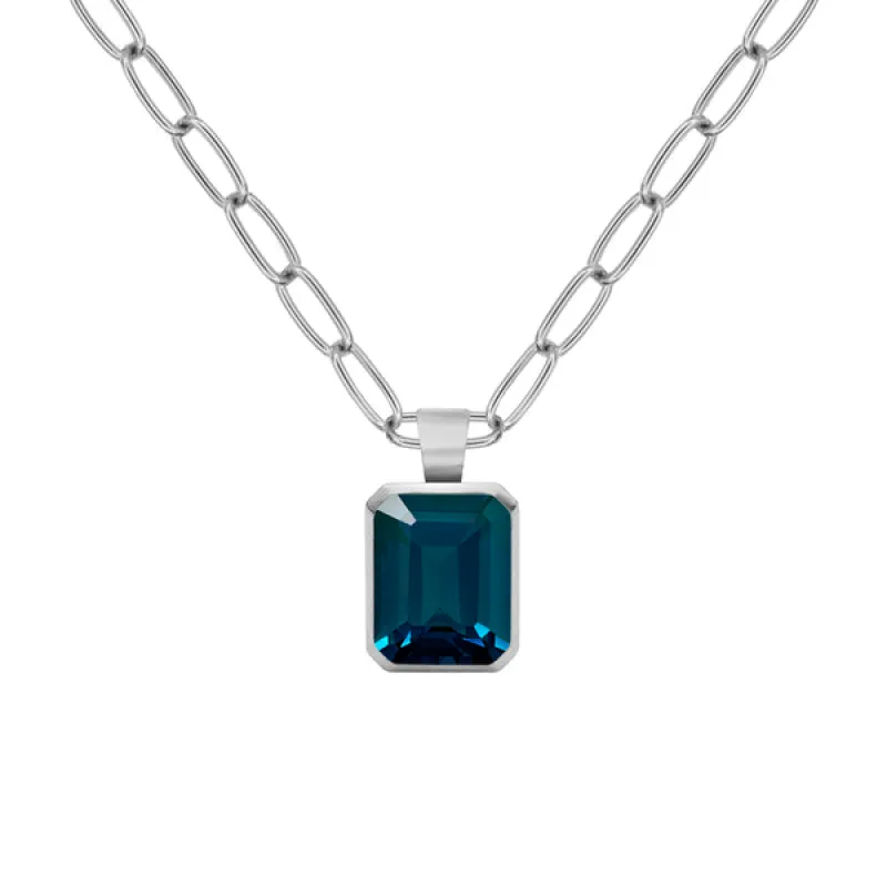 Personalized Warren Birthstone Pendant in 14k Gold sold by Haverhill