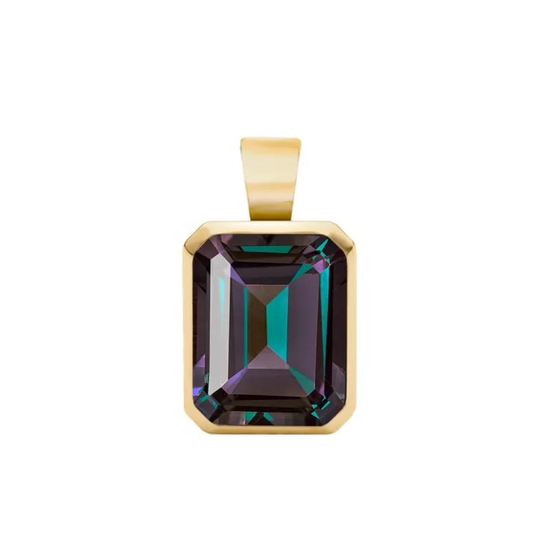 Warren Alexandrite Pendant in 14k Gold (June) sold by Haverhill