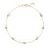 Personalized Classic 7 Birthstone Bracelet in 14k Gold sold by Haverhill
