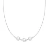 Personalized Grand 3 Connected Birthstone Necklace in 14k Gold sold by Haverhill
