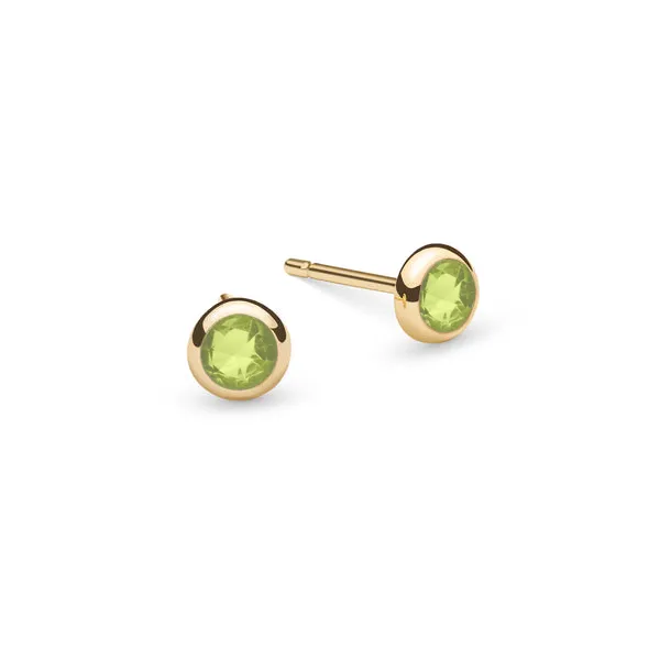 Classic Birthstone Stud Earrings in 14k Gold sold by Haverhill