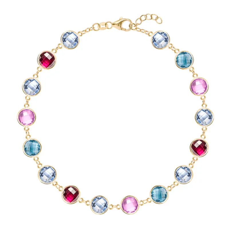 Personalized Newport Grand Bracelet in 14k Gold sold by Haverhill