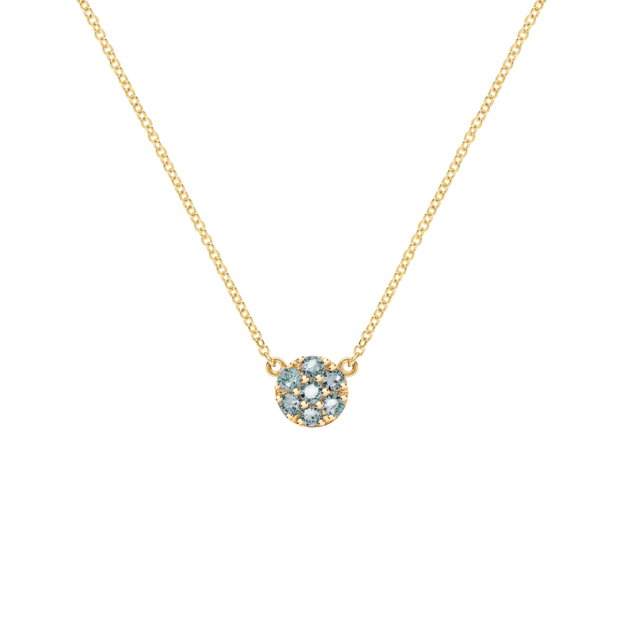 Rosecliff Alexandrite Mini Necklace in Solid 14k Gold (June) sold by Haverhill