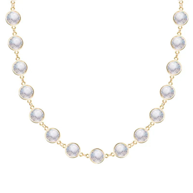 Personalized Newport Grand Necklace in 14k Gold sold by Haverhill