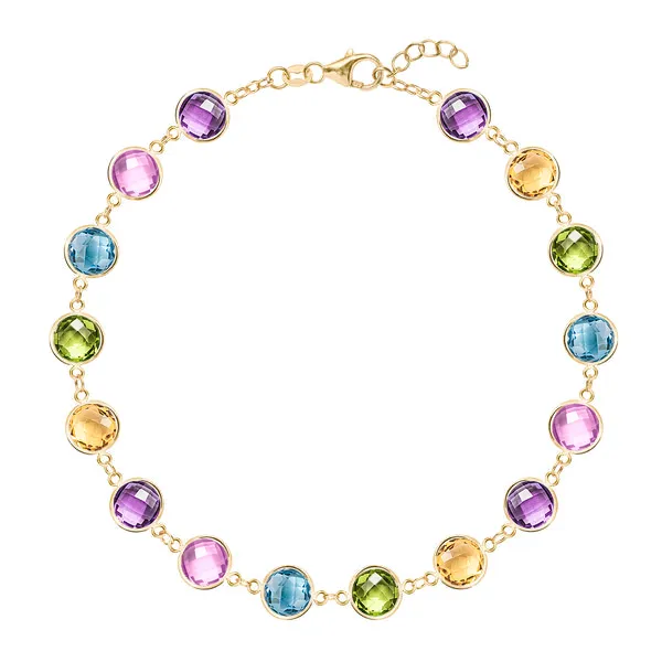 Personalized Newport Grand Bracelet in 14k Gold sold by Haverhill