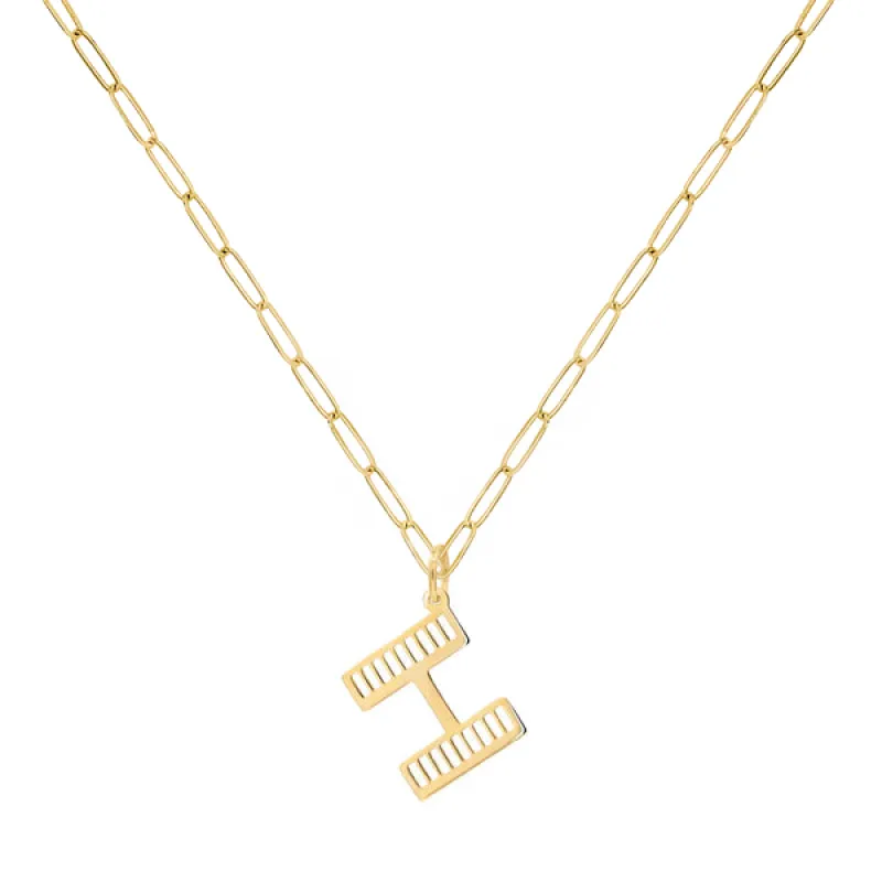 Essex Letter H Pendant in 14k Gold sold by Haverhill
