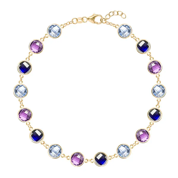 Personalized Newport Grand Bracelet in 14k Gold sold by Haverhill