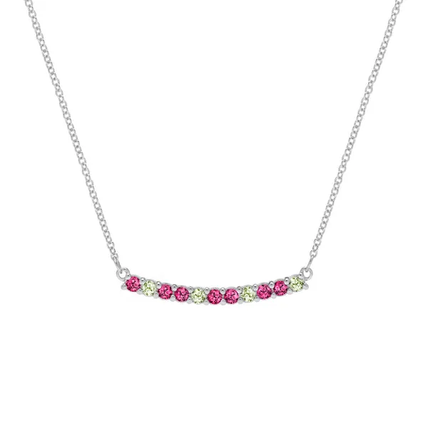 Personalized Rosecliff Bar Necklace in 14k Gold sold by Haverhill