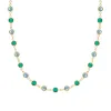 Personalized Newport Birthstone Necklace in 14k Gold sold by Haverhill