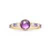 Rosecliff Grand Amethyst Ring in 14k Gold (February) sold by Haverhill