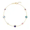Personalized Bayberry Grand & Classic 7 Stone Bracelet in 14k Gold sold by Haverhill